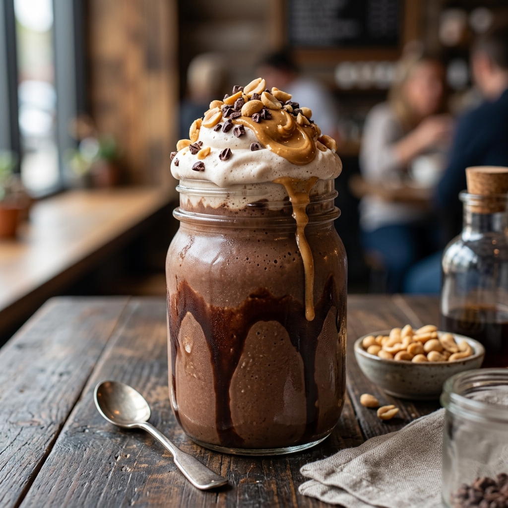 Chocolate Peanut Butter Protein Shake