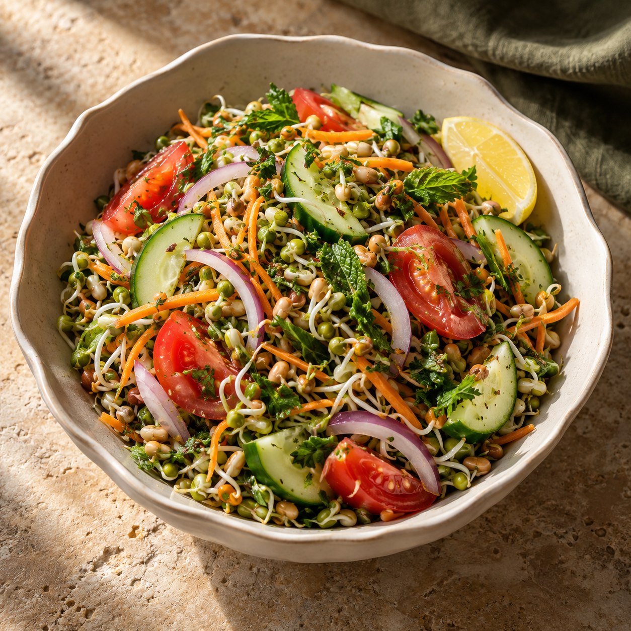 Healthy Sprouts Salad