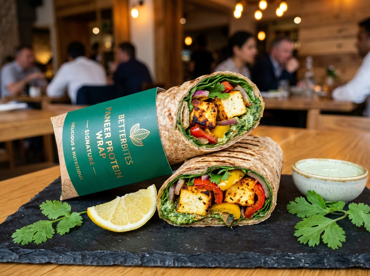 Paneer Protein Wrap